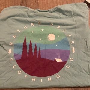 Tealish blue nature backs